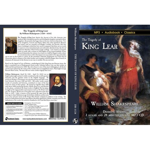 The Tragedy of King Lear by William Shakespeare MP3 CD Audiobook