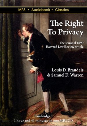 The Right to Privacy